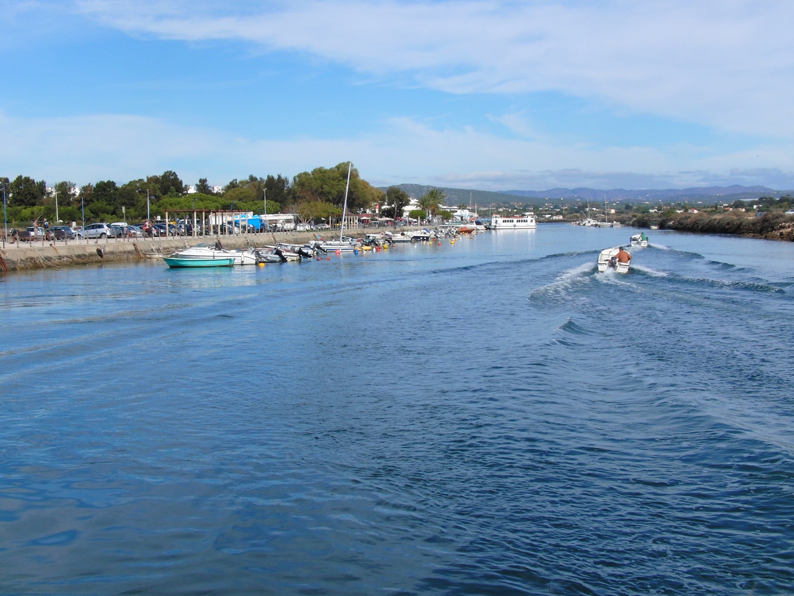 Fuseta: Boat harbour